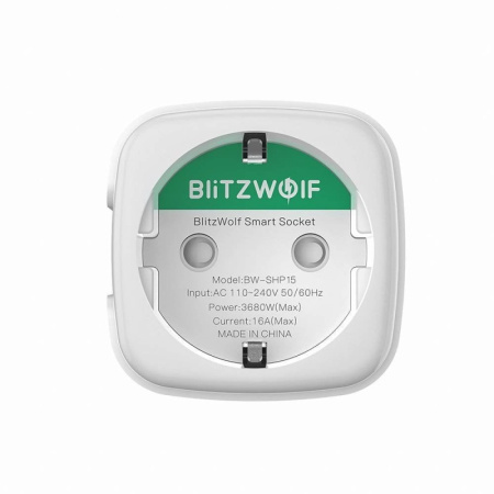 Viedligzda Blitzwolf BW-SHP15, ZigBee, 3680W