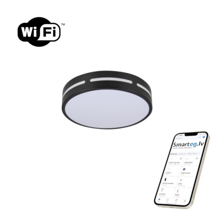 LED RGB griestu lampa apaļa 30cm 24W Wi-Fi