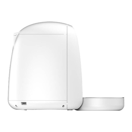 Automātiskā mājdzīvnieku barotava ar plastmasas bļodu WIFI mini Dogness (balts)