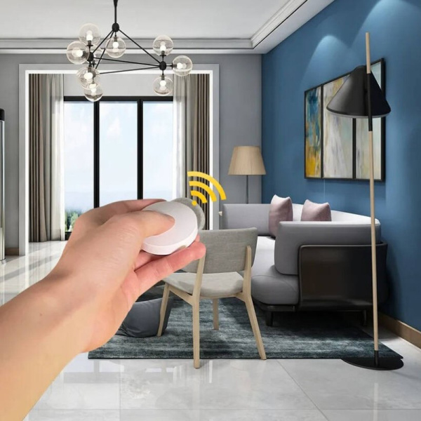 Viedā poga LED sloksnēm