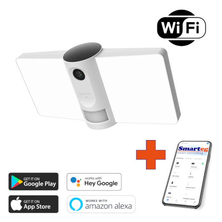 Viedā IP Floodlight kamera 1080p Wi-Fi