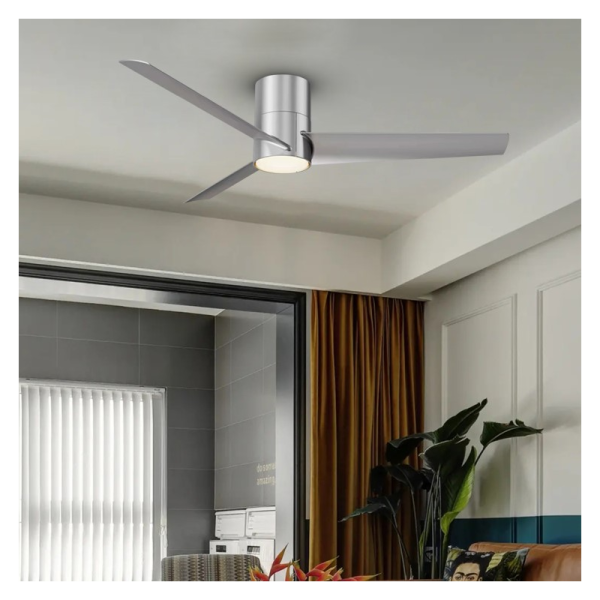 FRESH SMART ceiling light with FAN Tuya Wifi siver
