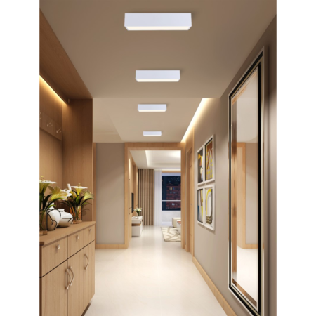 CANTO Smart griestu lampa 60x15cm 34W balts Zigbee 3.0