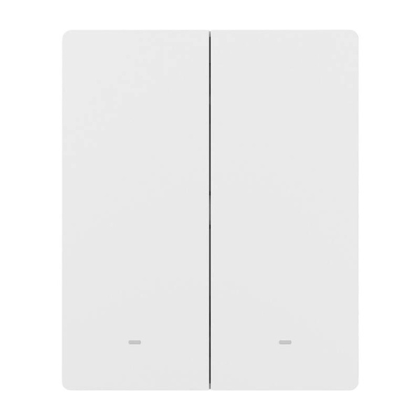 M5-2C-80W WiFi Matter smart wall switch (2-channel, for frame)