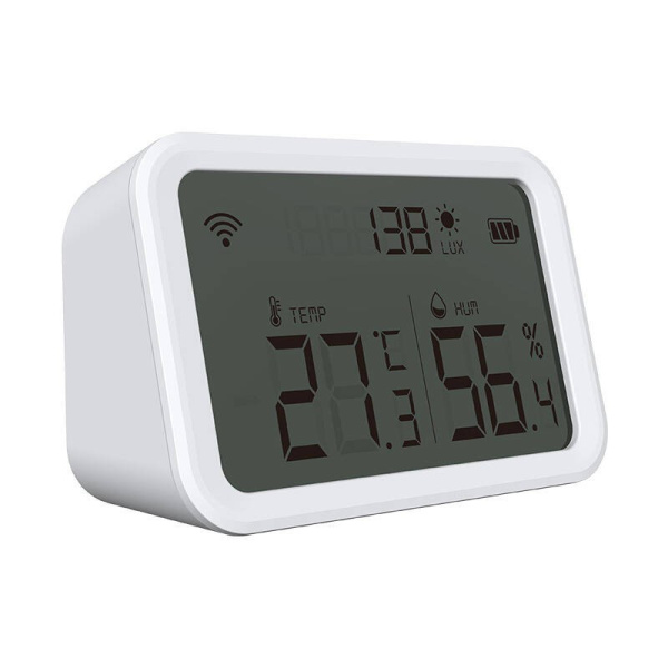 Smart Temperature and Humidity sensor  NAS-TH02W ZigBee Tuya with LCD screen