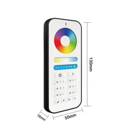 GL LED RGB+CCT 2.4GHz tālvadības pults