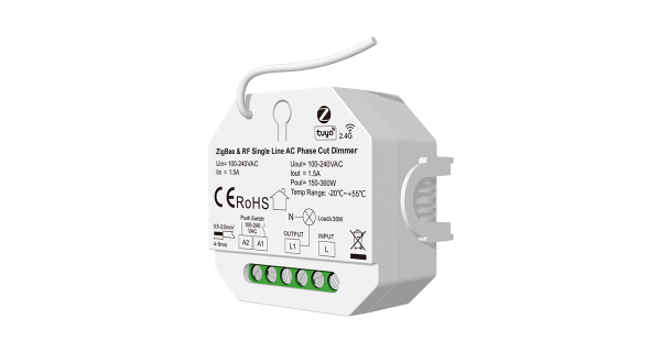 LED reostats bez N 1 kanāla RF2,4 GHz SD sērijas ZigBee HUE TUYA