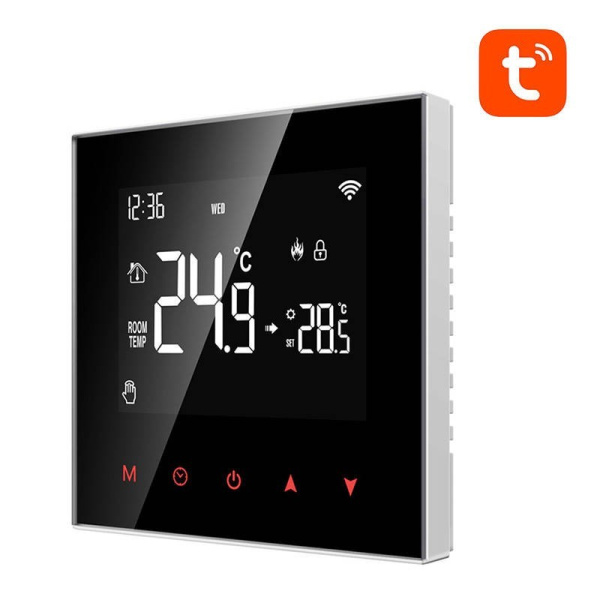 Smart Boiler Apkures Termostats ZWT100 3A Zigbee Tuya Avatto