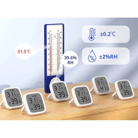 Temperatūras un mitruma monitors Zigbee