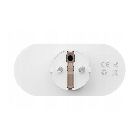 WiFi ligzda ar mērījumu 2 Porti 16A TUYA