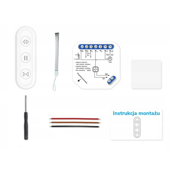 Roller relay + remote controller Wi-Fi