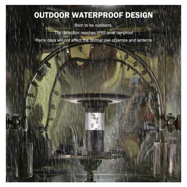 BUBBLES viedais saules gaismeklis, maza kolonna 17cm, CW/WW+RGB, IP54, BT,TUYA,2W