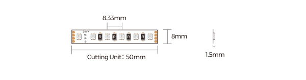 DA120RGB-24V-8mm