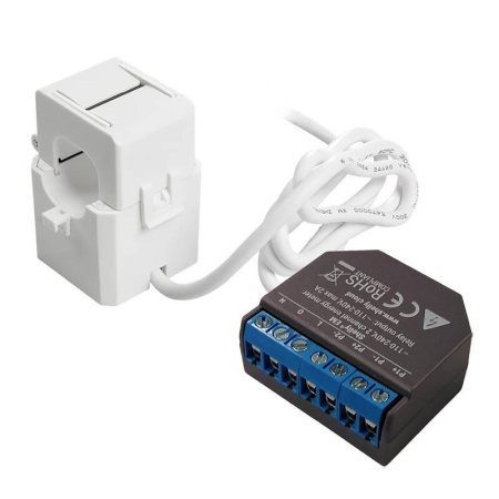 Komplekts Shelly EM + 50A transformators (enerģijas mērīšana)