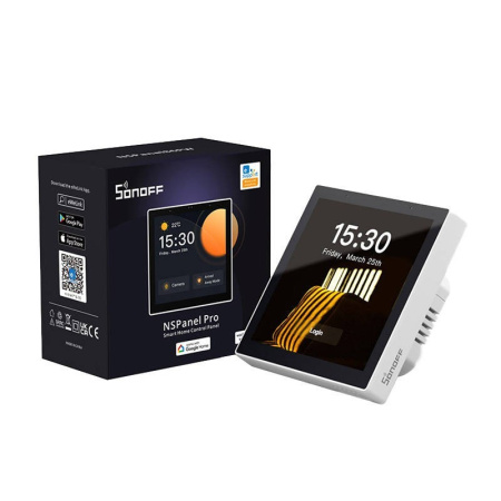 Smart Scene sienas slēdzis Sonoff NSPanel Pro (balts)