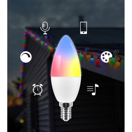 RGBCCT E14 ZigBee GL 4W LED spuldze