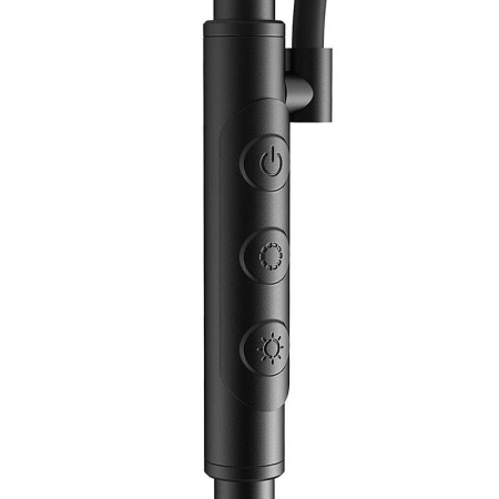 Divkāršā stāvlampa ar tālvadības pulti BlitzWill BWL-FL-0001, 36W (melns)