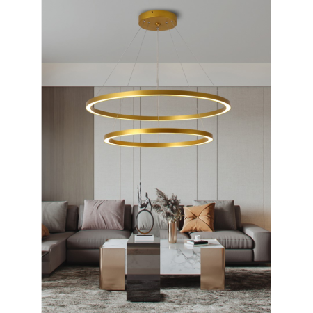 LED lampa 60+80cm, 93W Zigbee