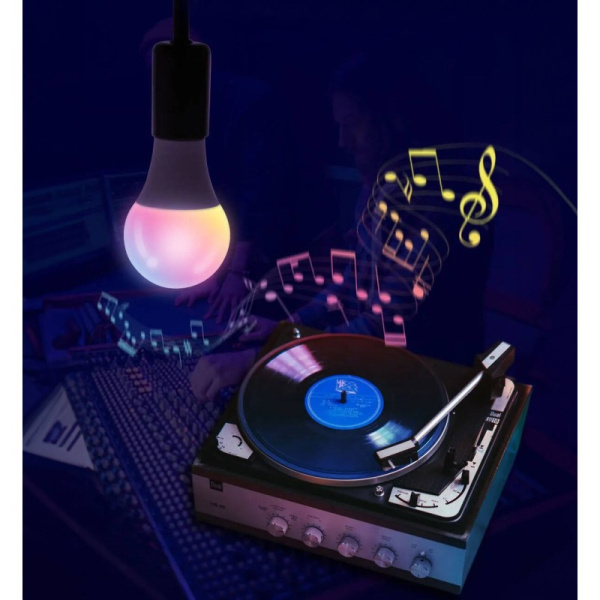 Умная светодиодная лампа RGB+CCT E27 ZigBee TUYA