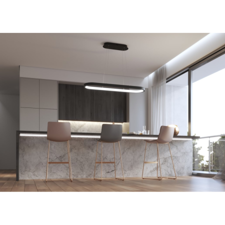 Viedā šūnu lampa 120x30cm 66W melna (Zigbee)