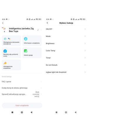 Smart RGB+CCT E27 ZigBee TUYA LED spuldze