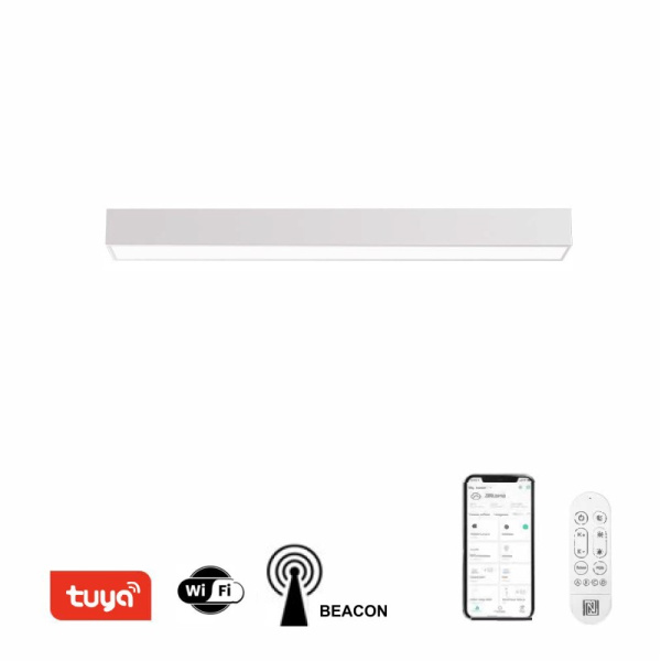 liTE LUNGO Smart ceiling light WHITE 90cm 29W 2204lm Tuya WiFi BEACON