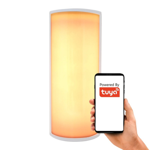 УМНЫЙ НОЧНОЙ СВЕТИЛЬНИК РУЧКА RGBIC БАТАРЕЯ USB-C WIFI TUYA