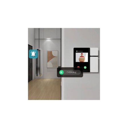 3.5 Skārienfunkciju panelis BT Mesh Gateway 3 pogas WiFi IR tālvadības pults