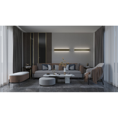 Sienas lampa 76 cm 40w zelta Zigbee