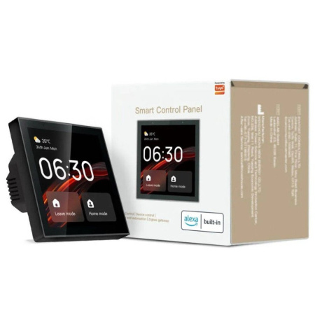 Panelis Alexa LCD 4 multibramka ZigBee WiFi BT TUYA