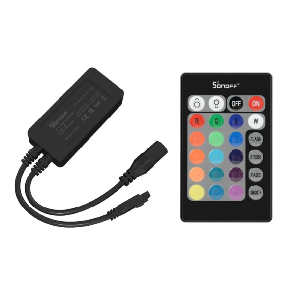 Sonoff L2 RGB viedās LED gaismas sloksnes komplekts ar WiFi un Bluetooth (iekļauta 5 m LED sloksne)