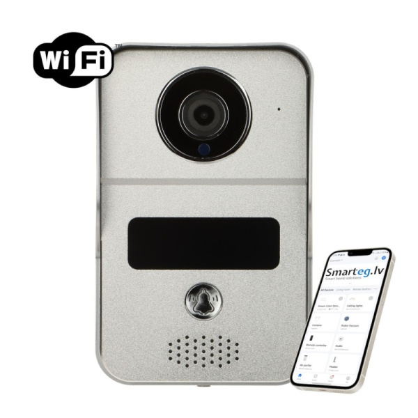 BEZVADU VIDEO DOORTELEFONS DBC51-TUYA Wi-Fi, Tuya S ATLO