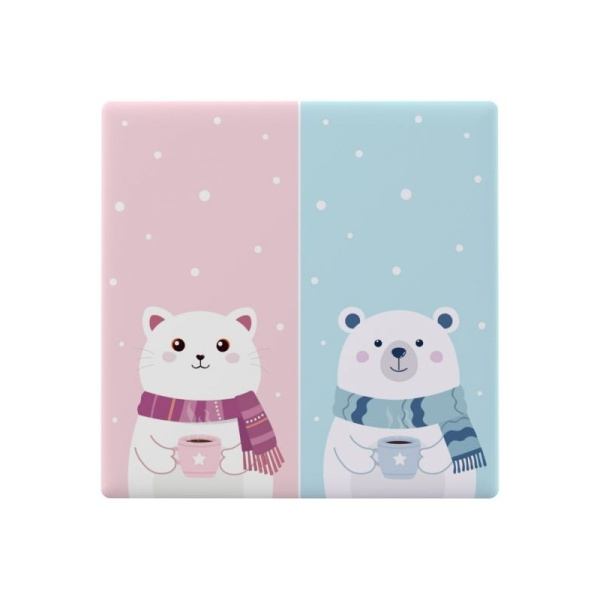 Sonoff Cartoon dizaina priekšējais panelis TX Ultimate T5 2C sienas slēdzim