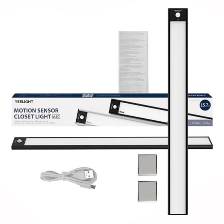 Yeelight skapja sensora gaisma 40 cm - melna 4000 K