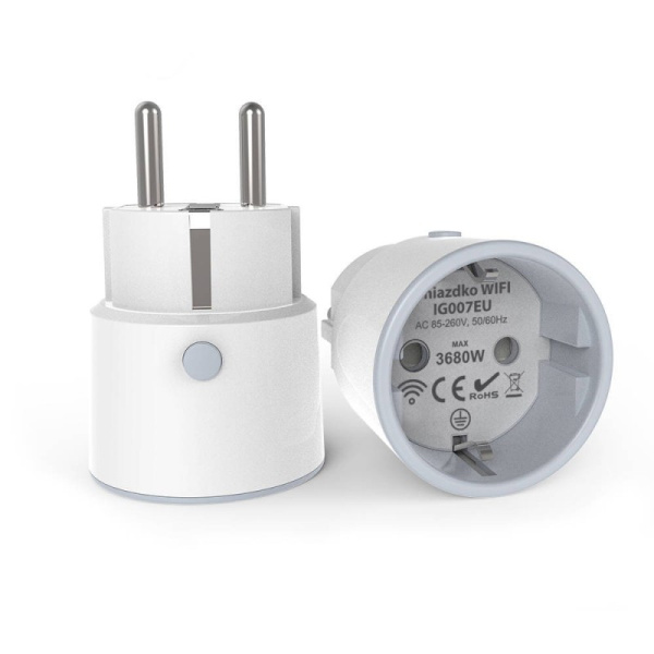 Smart WiFi ligzda Strāvas patēriņa mērīšana 16A TUYA