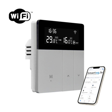 Viedais ūdens sildīšanas termostats Avatto WT50 3A Wi-Fi Tuya