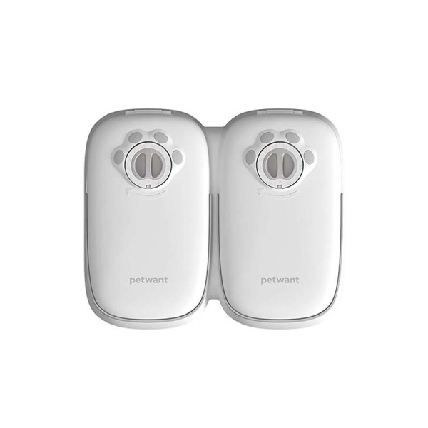 Интеллектуальный 2-камерный диспенсер для еды PetWant F7