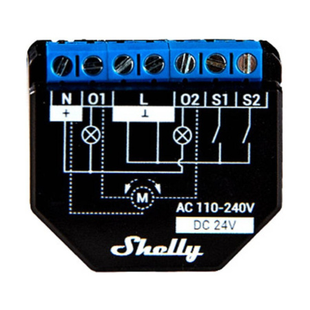 Wi-Fi Smart Switch Plus 2PM Shelly