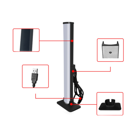 RGB galda lampa Zigbee-USB