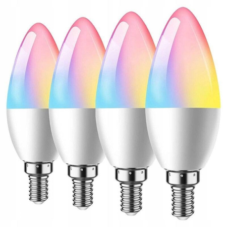 RGBCCT E14 ZigBee GL 4W LED spuldze