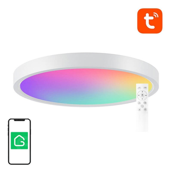 Smart griestu lampa 30cm WiFi/Bluetooth 16M RGBCW Gosund LB12 1920lm Tuya + tālvadības pults.