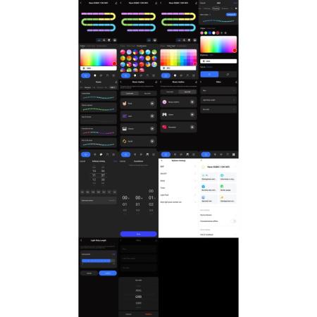 Neona RGBIC 24W 12V IP67 Pilot 5m WiFi TUYA