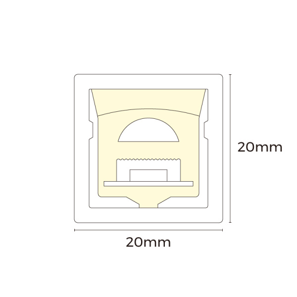 AWT2020-White light-24V