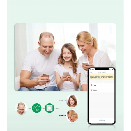 Gaismas dimmera rokturis ZigBee KT TUYA sērija