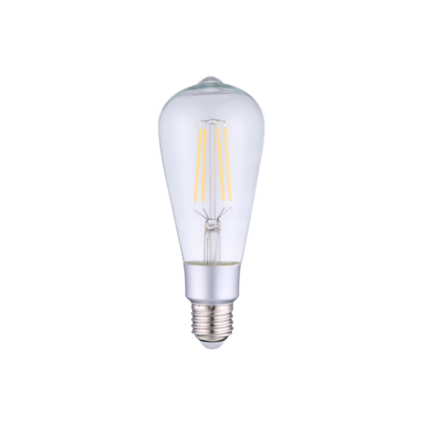 Shelly Vintage (E27, ST64) viedā aptumšojama WiFi silti balta spuldze ar vintage (Edisona stila)