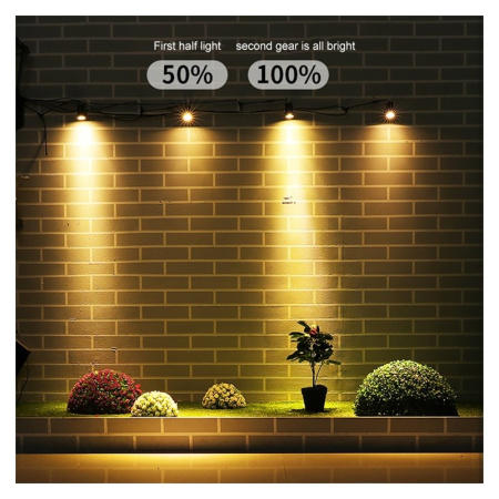 REFLECTORES viedais saules prožektors, RGB, IP65, Bluetooth, TUYA