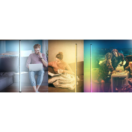 AMBIENT LED RGBIC WiFi TUYA stāvlampa