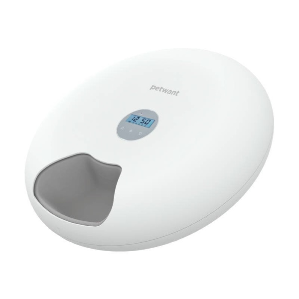 Интеллектуальный 6-камерный диспенсер для еды PetWant F6