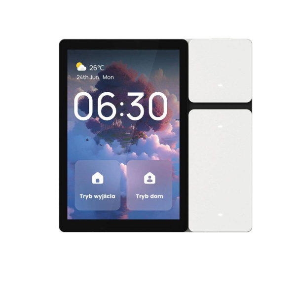 3.5 Touch Function Panel BT Mesh Gateway 3 Buttons WiFi IR Remote Control