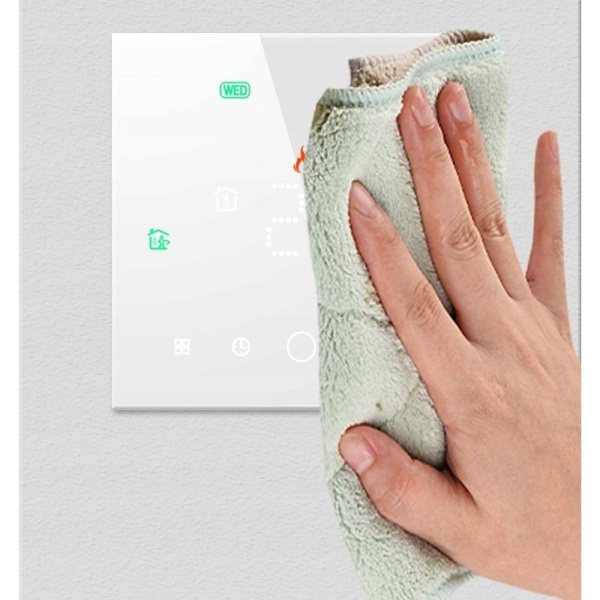 WiFi thermostat for the stove, white PS TUYA series